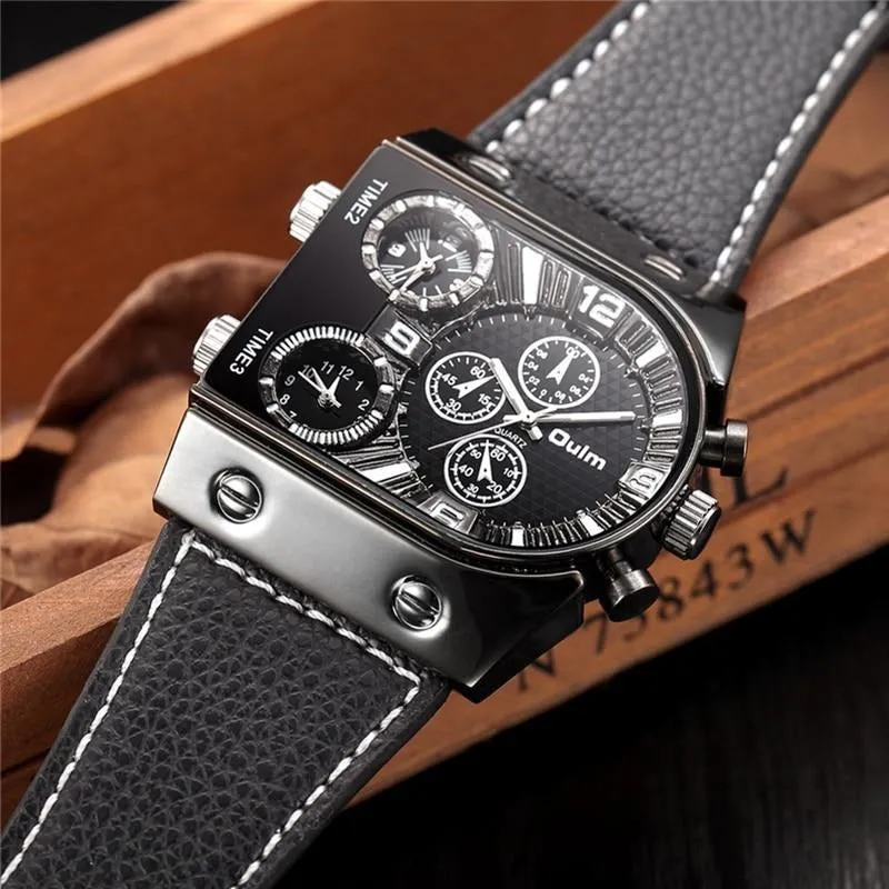 Triple-Time-Zone Watch – 4 Color Variants
