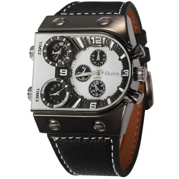 Triple-Time-Zone Watch – 4 Color Variants