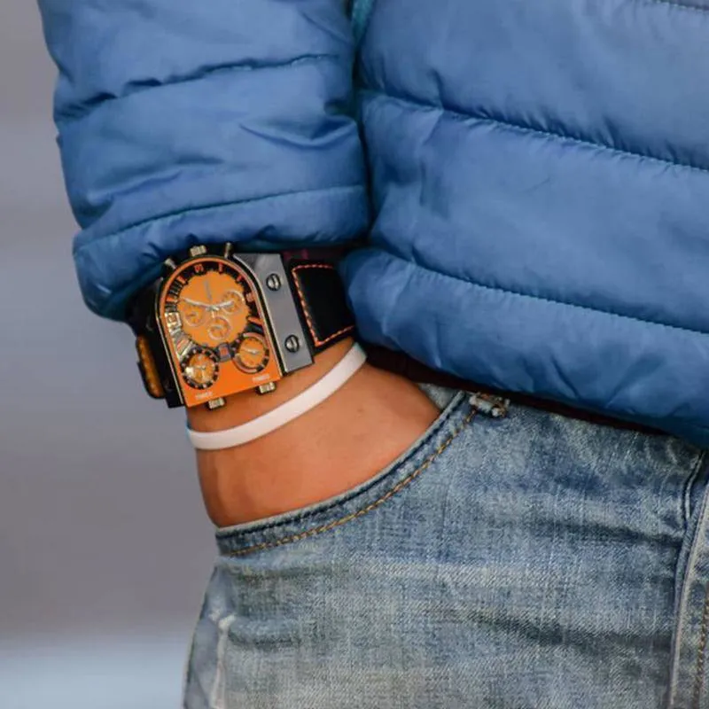 Triple-Time-Zone Watch – 4 Color Variants