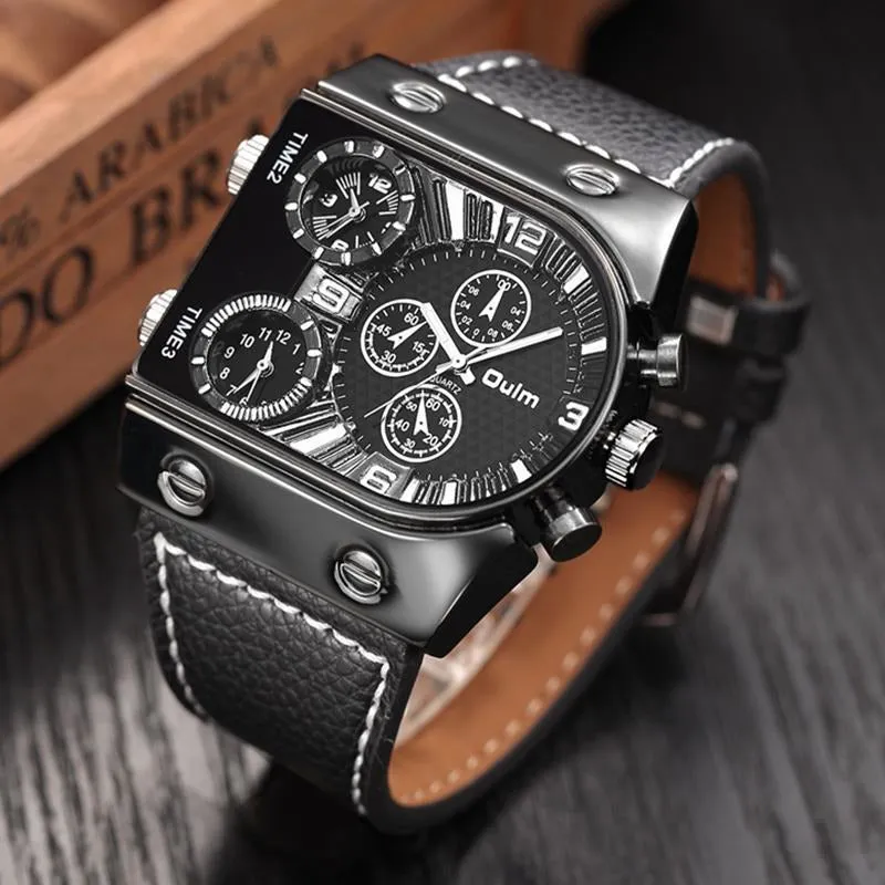 Triple-Time-Zone Watch – 4 Color Variants