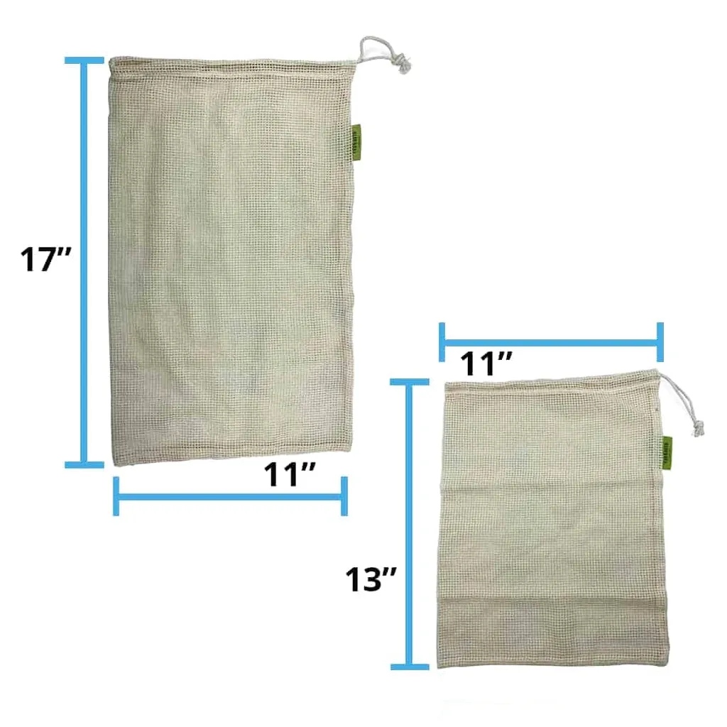 Tru Earth - Reusable Cotton Mesh Produce Bags