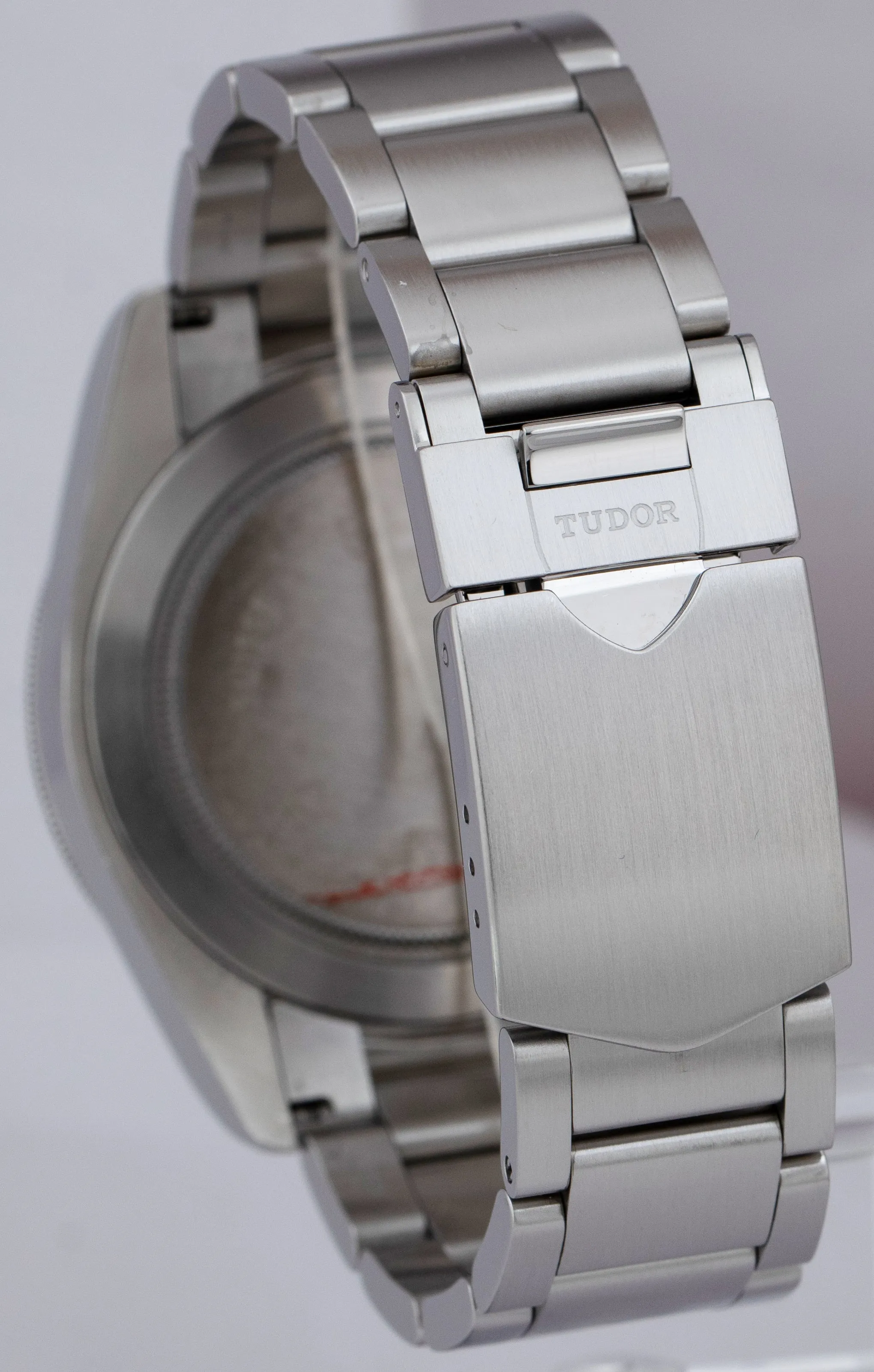 Tudor Black Bay Heritage Red Stainless Steal Black 41mm Dive Watch 79220 R B P