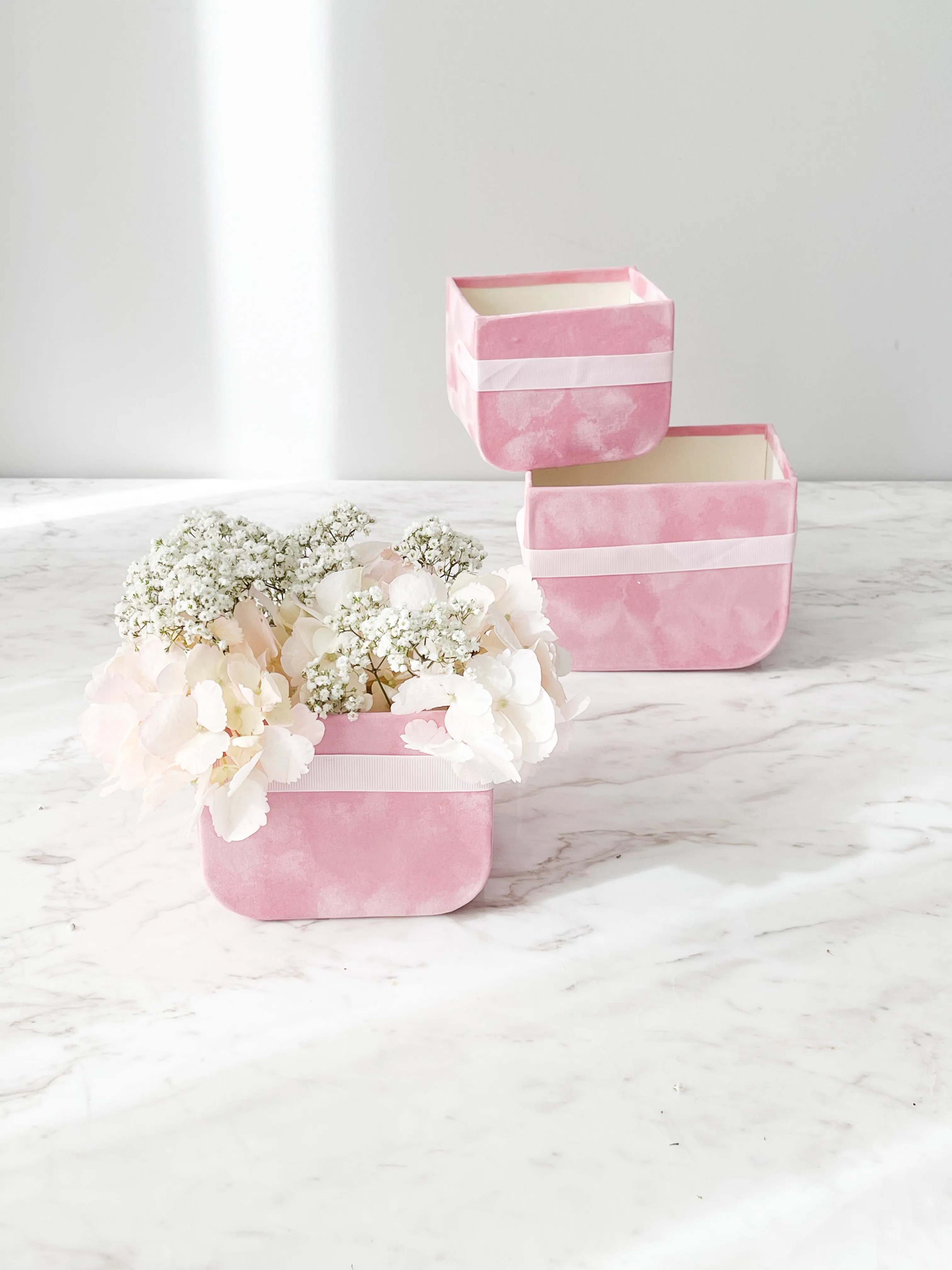 Velvet Square Box IN Variety Color and Size