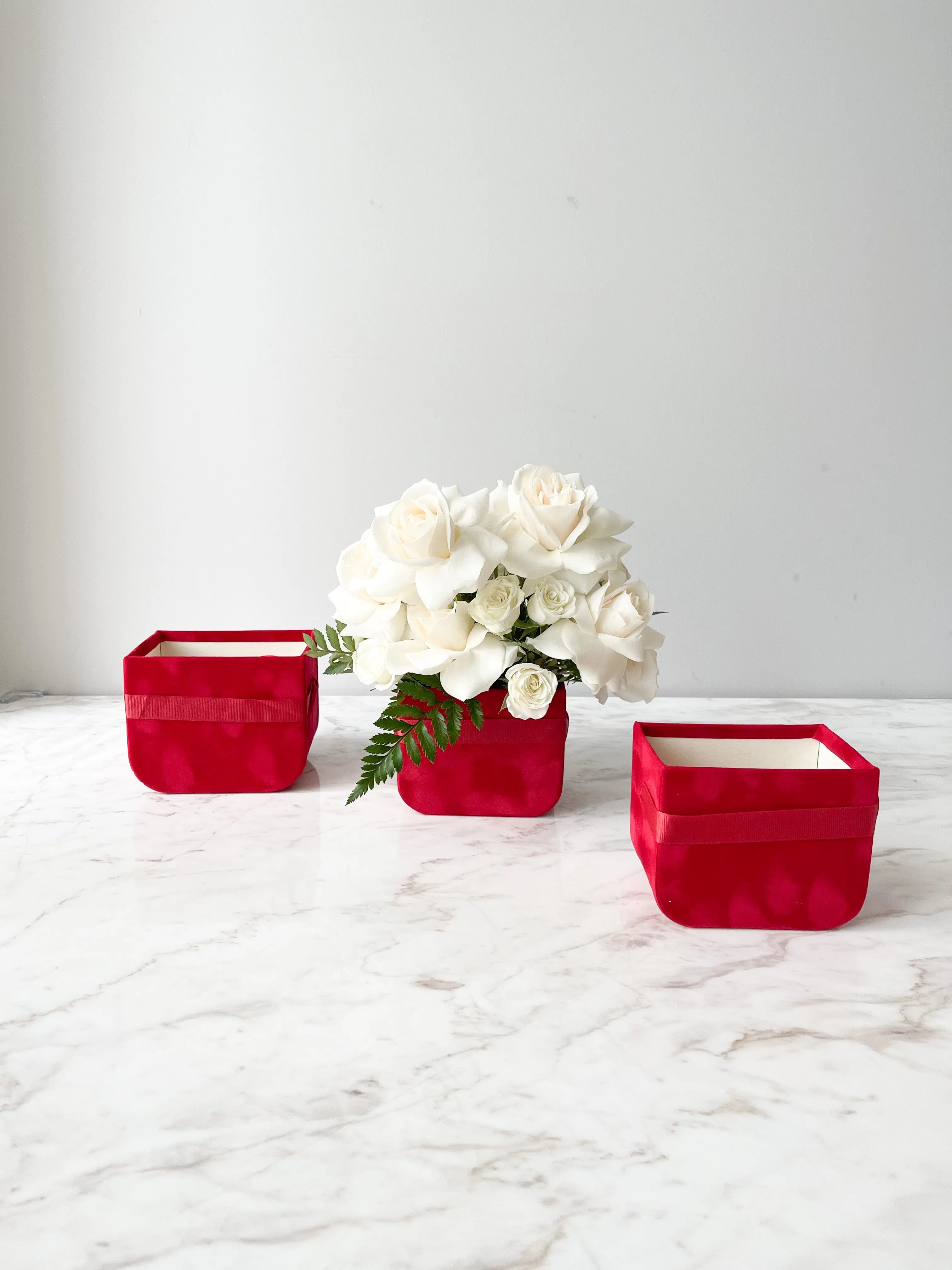 Velvet Square Box IN Variety Color and Size