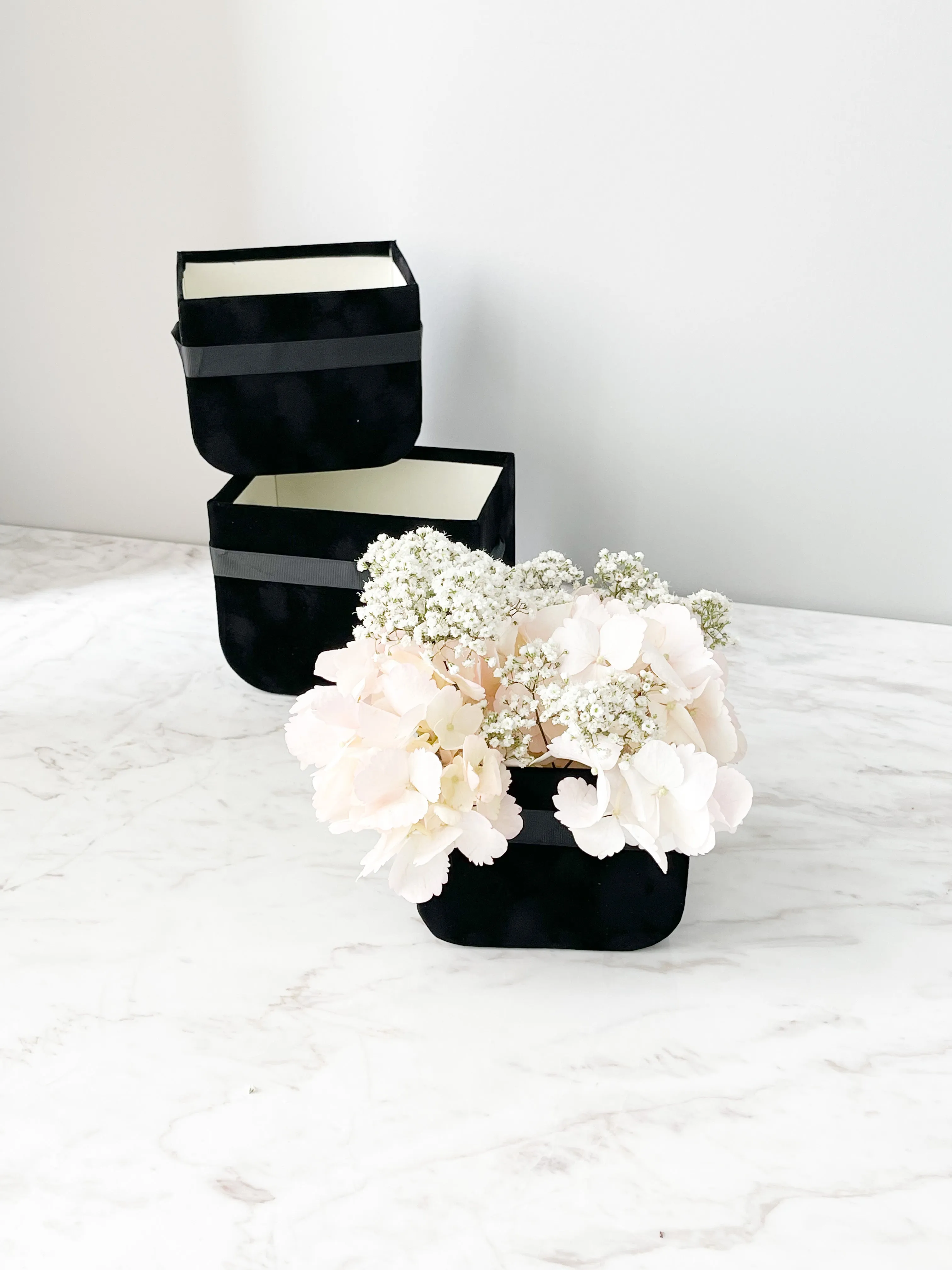 Velvet Square Box IN Variety Color and Size
