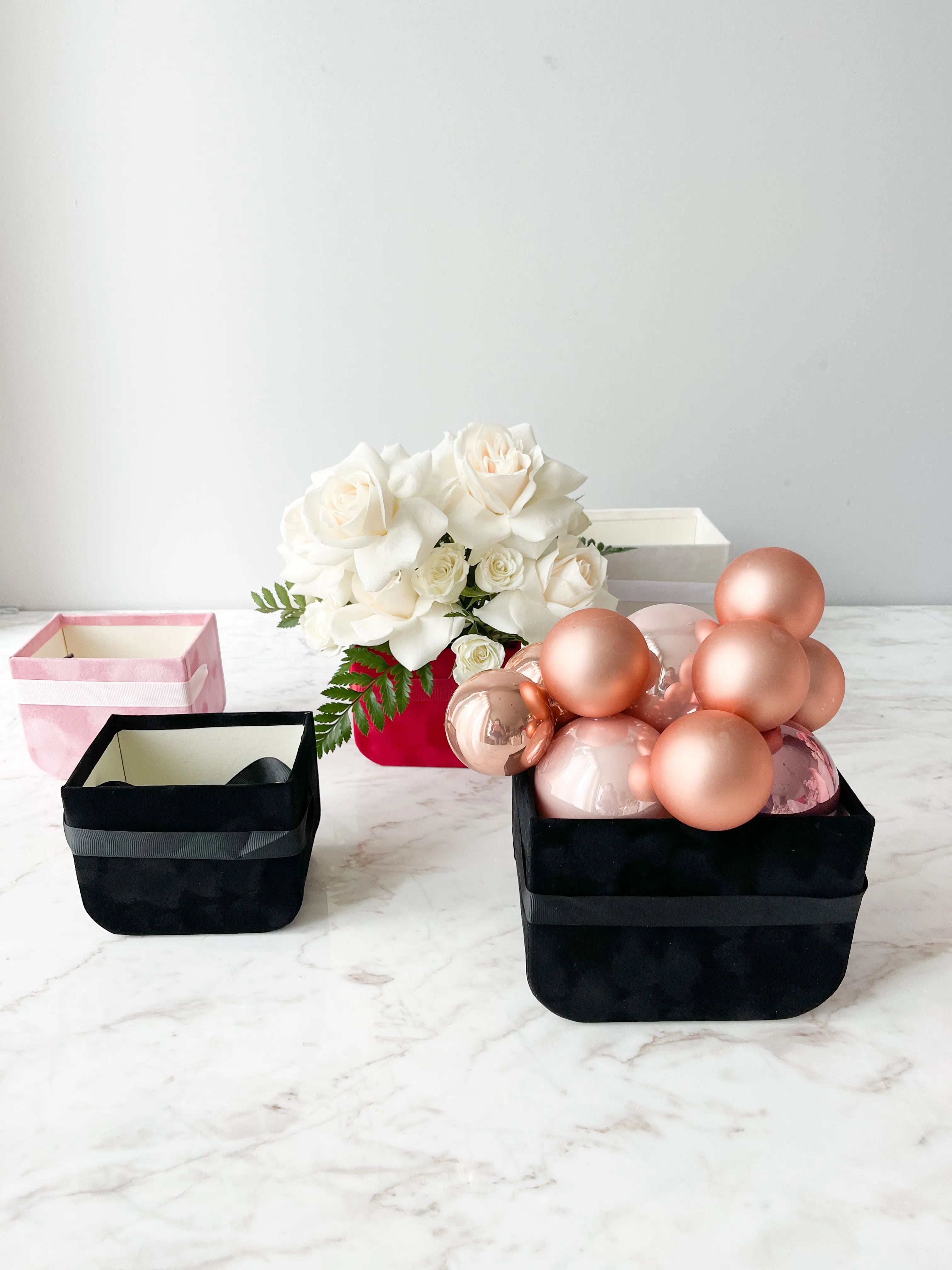 Velvet Square Box IN Variety Color and Size