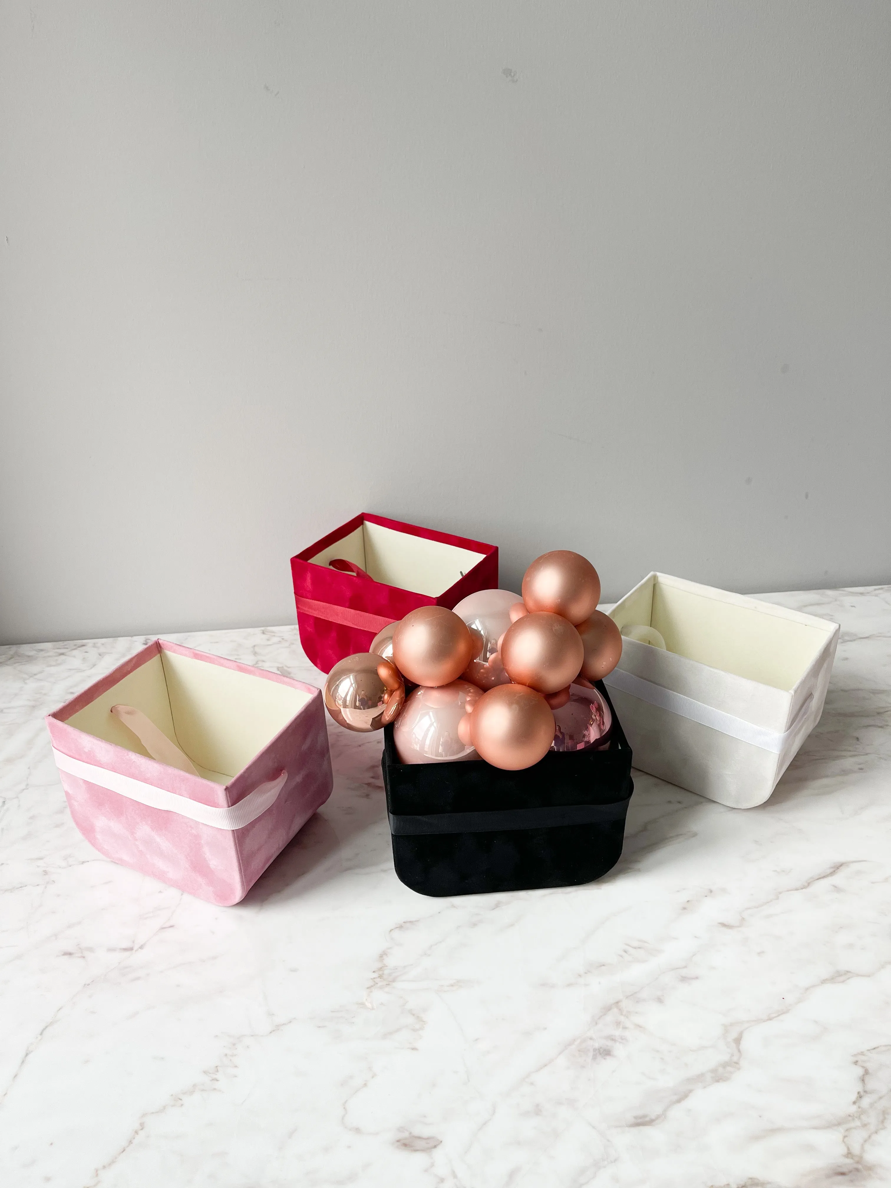Velvet Square Box IN Variety Color and Size