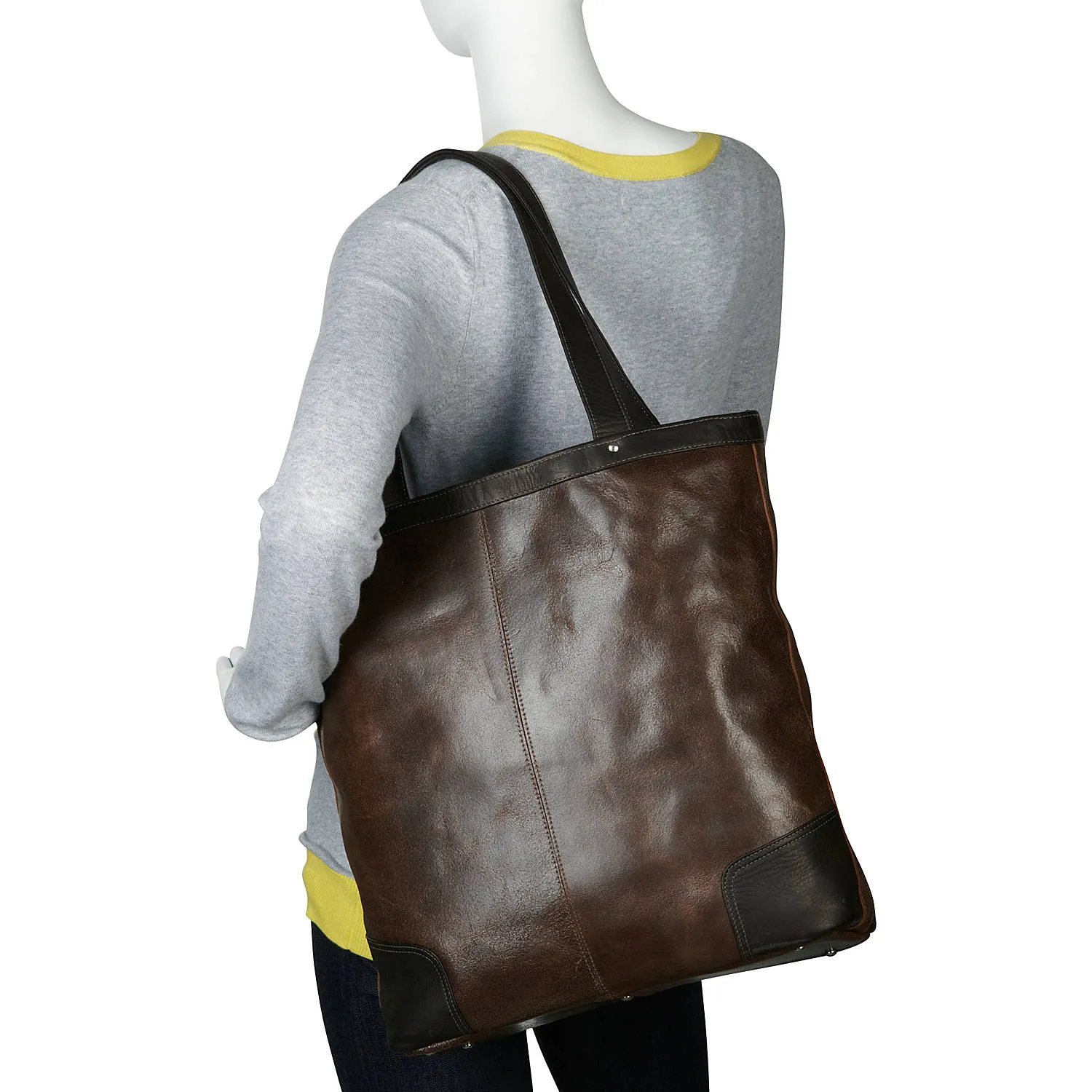 VINTAGE VERTICAL TOTE