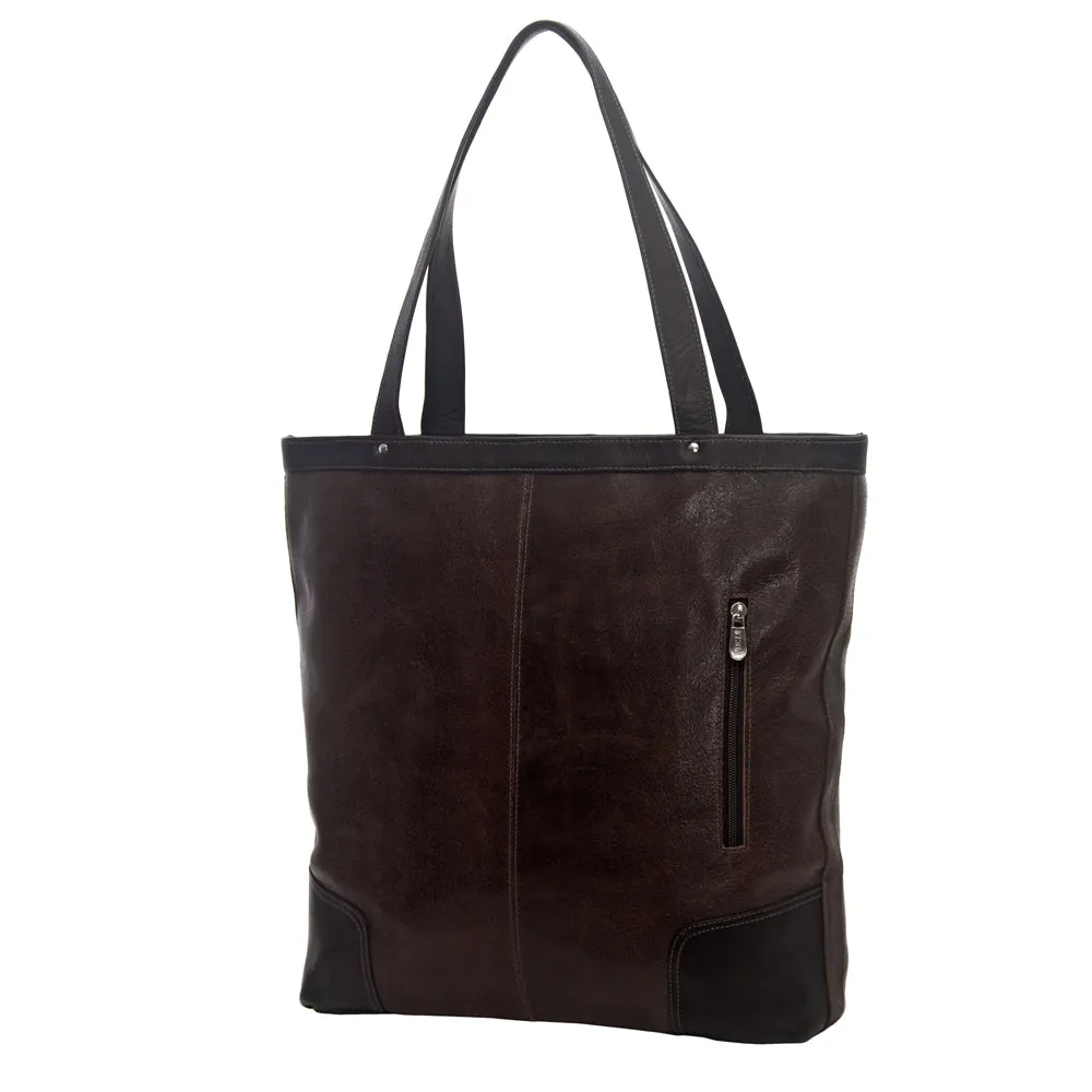 VINTAGE VERTICAL TOTE