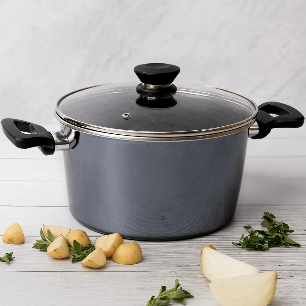 Vitrex Granite Non-stick 20cm Casserole 71PVCCGNM20