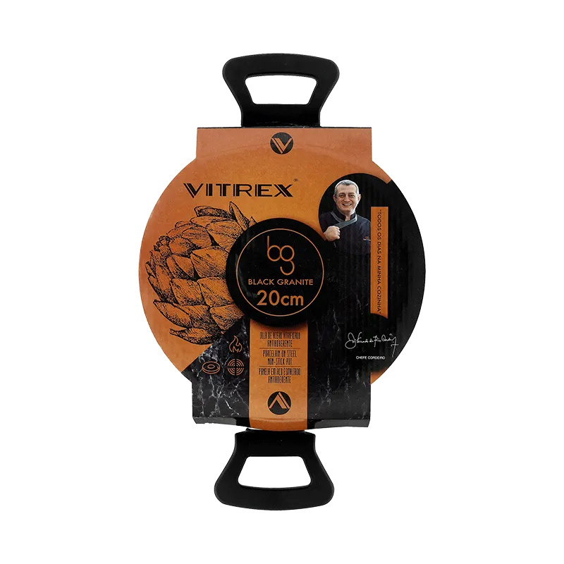 Vitrex Granite Non-stick 20cm Casserole 71PVCCGNM20