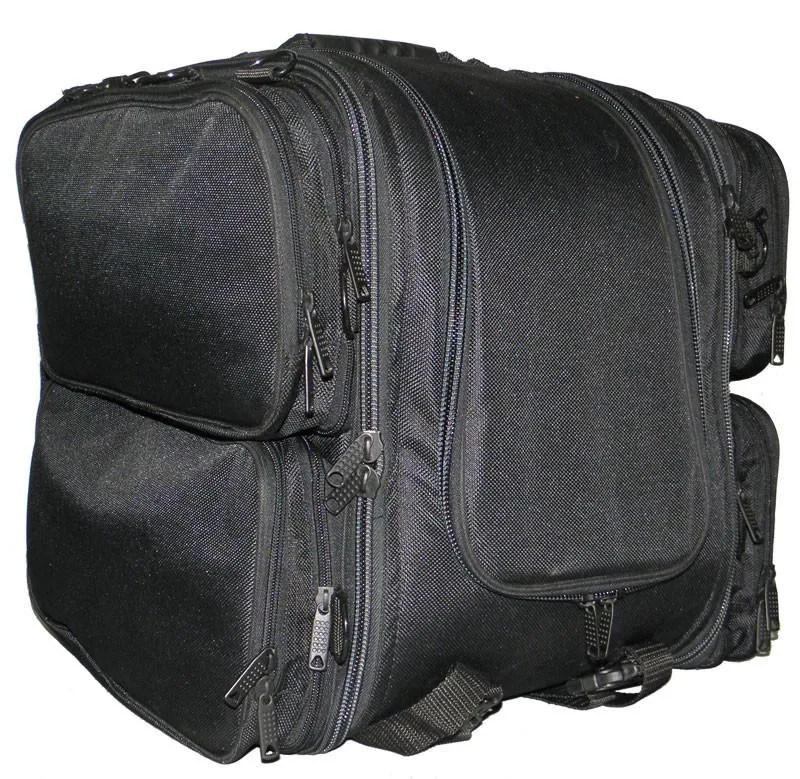 VS342 Vance Leather Textile Trunk Pack with 4 Side Pockets