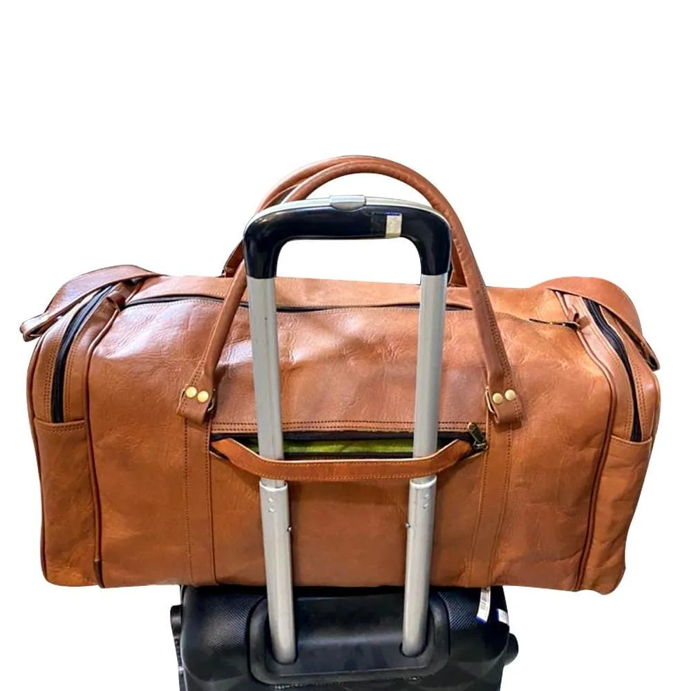 Wanderer Leather Duffel OS