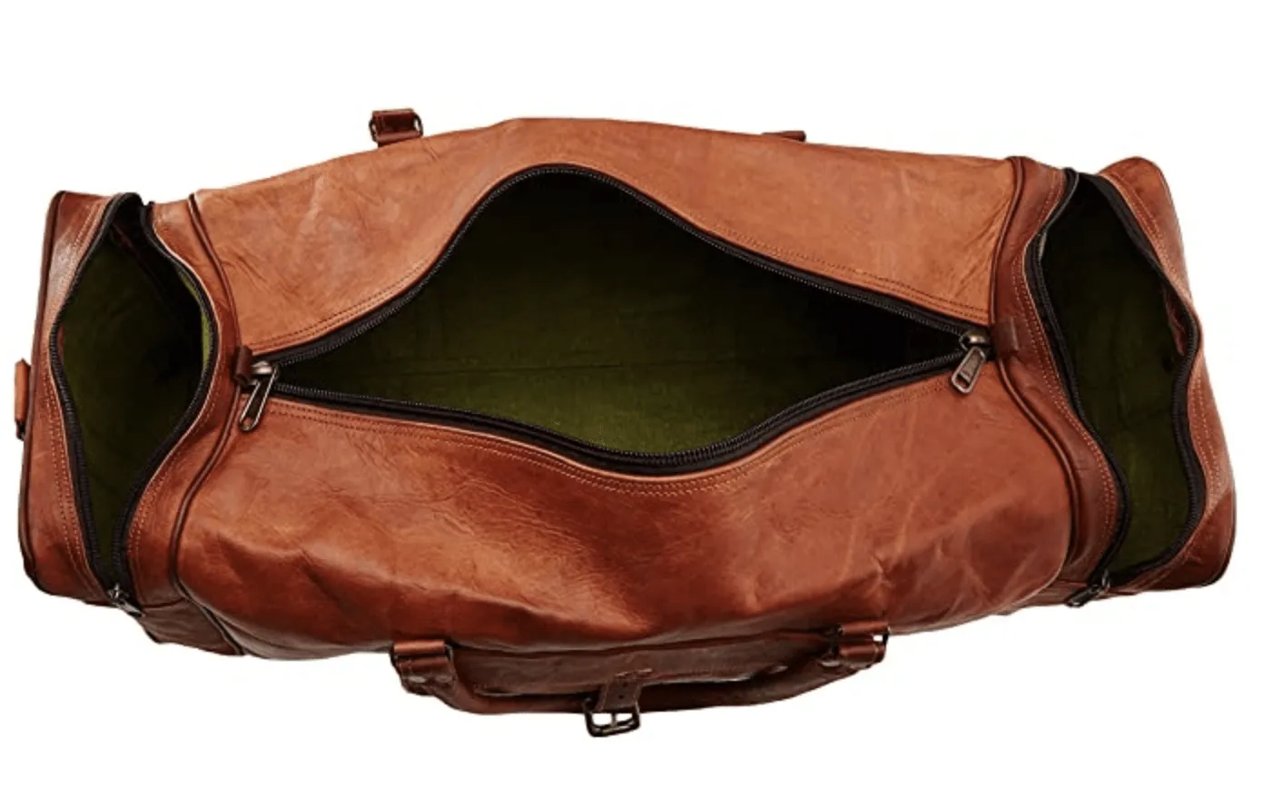 Wanderer Leather Duffel OS