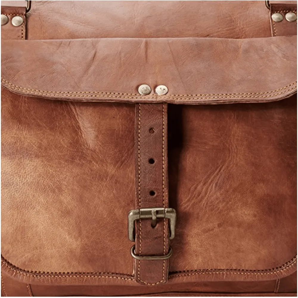 Wanderer Leather Duffel OS