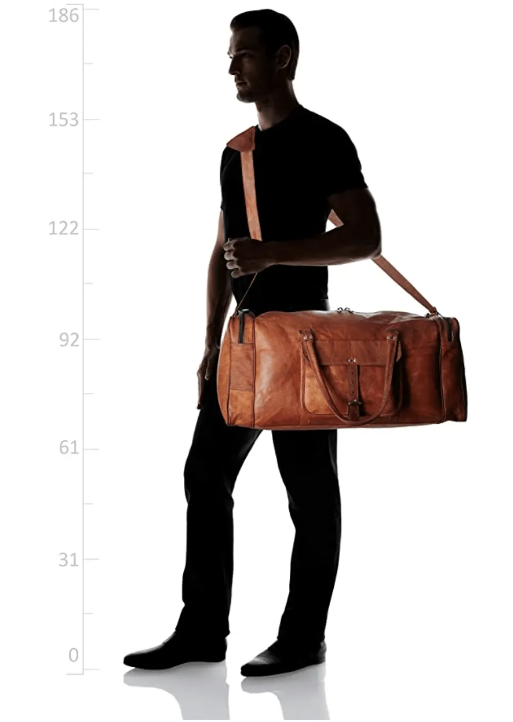 Wanderer Leather Duffel OS