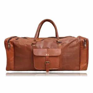 Wanderer Leather Duffel OS