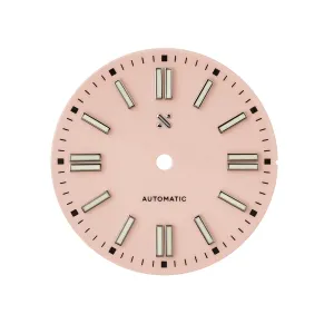 Watch Dial: Perpetual Enamel Pink