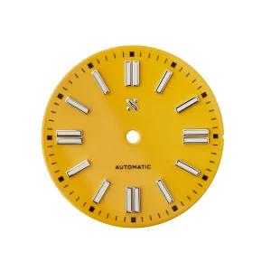 Watch Dial: Perpetual Enamel Yellow