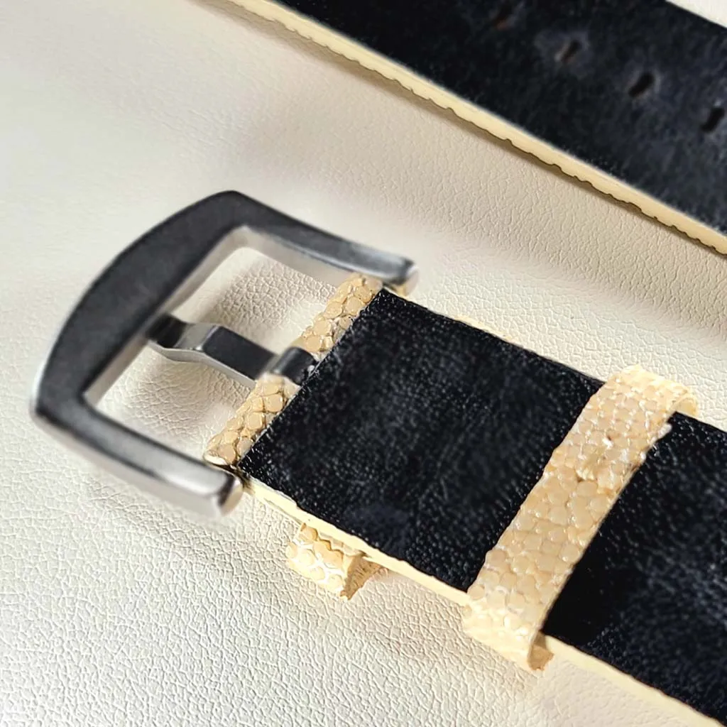 White Stingray Strap