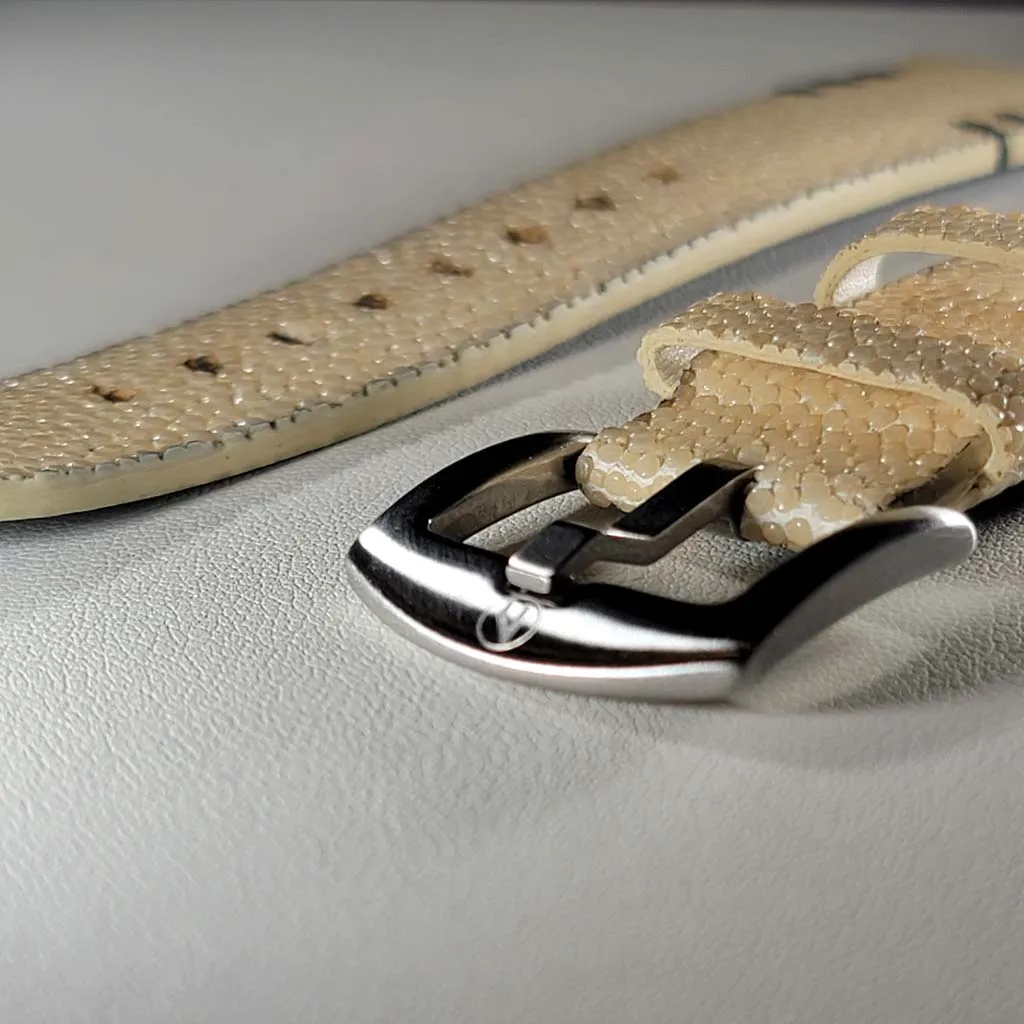 White Stingray Strap