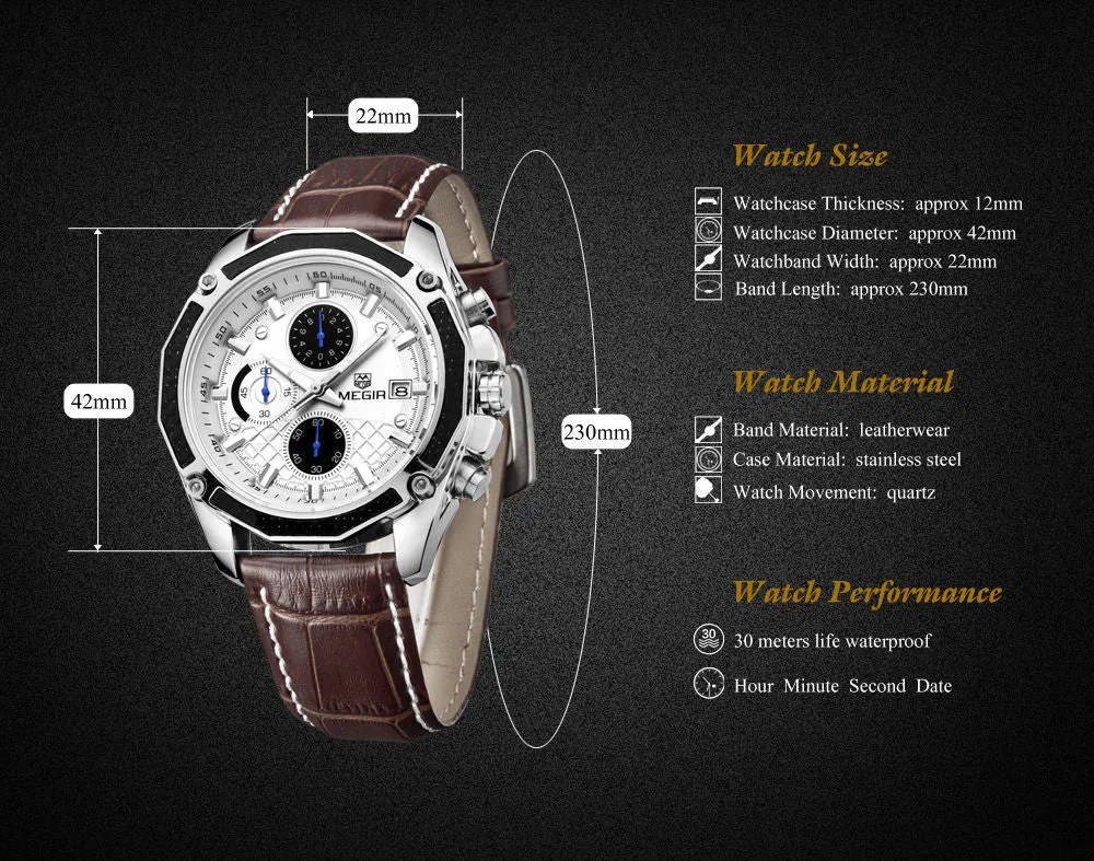 White Tie - Chronograph Watch
