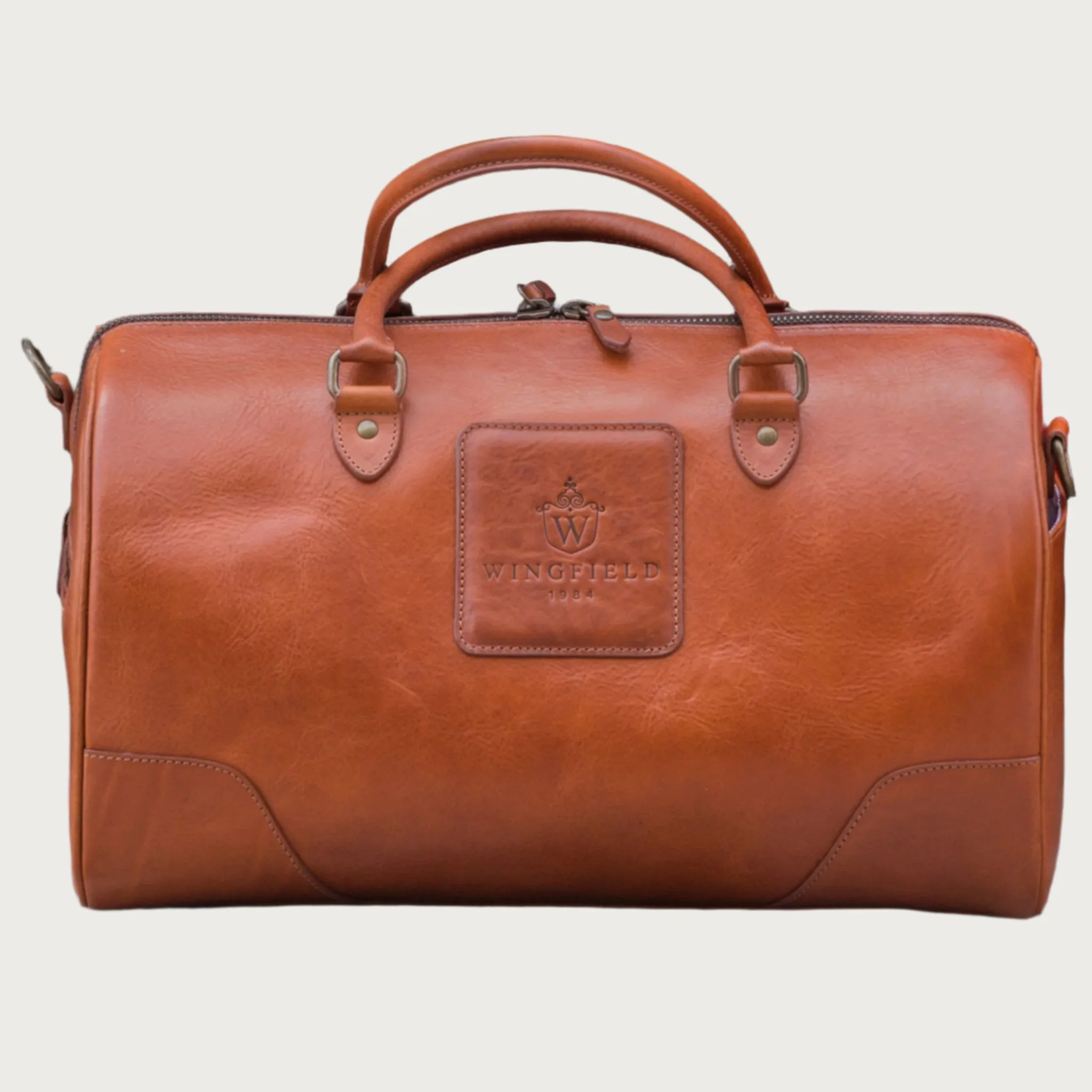 Wingfield Small Leather Duffel Bag