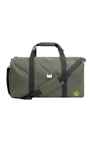 WOLFPACK UNLTD LARGE TRAVEL CANVAS BAG | CYPRESS / BLACK