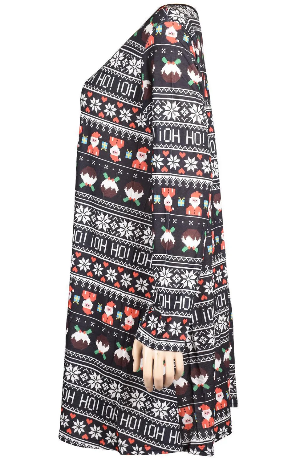 Women Mini Round Neck Party Dress