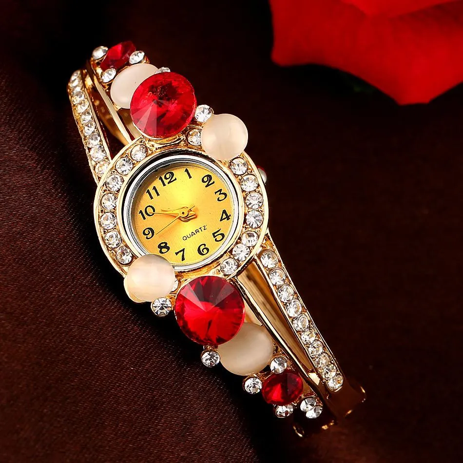 Women's Fashion Design Bling Watch In 7 Colors!