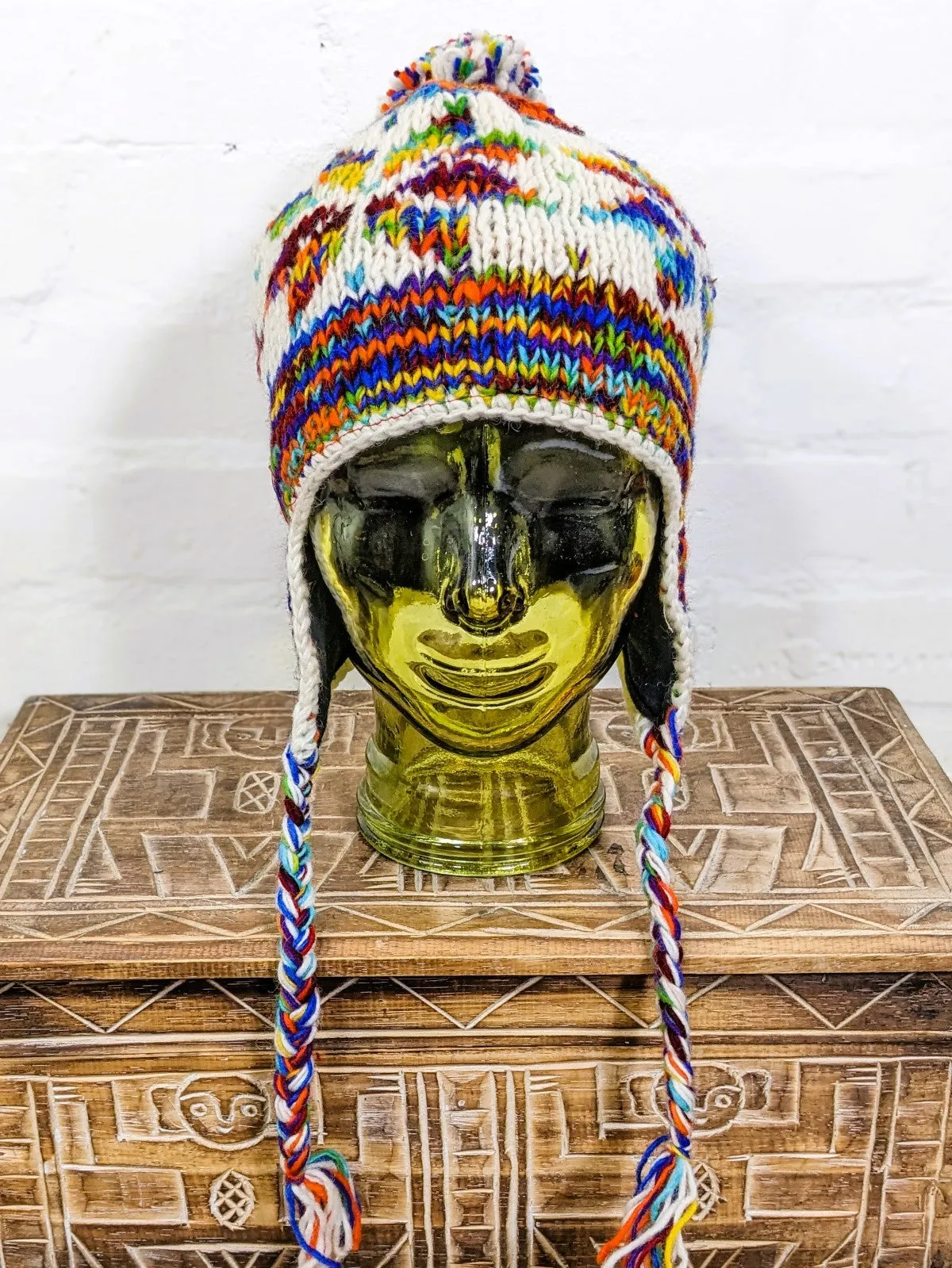 Wool Ear Flap Hat