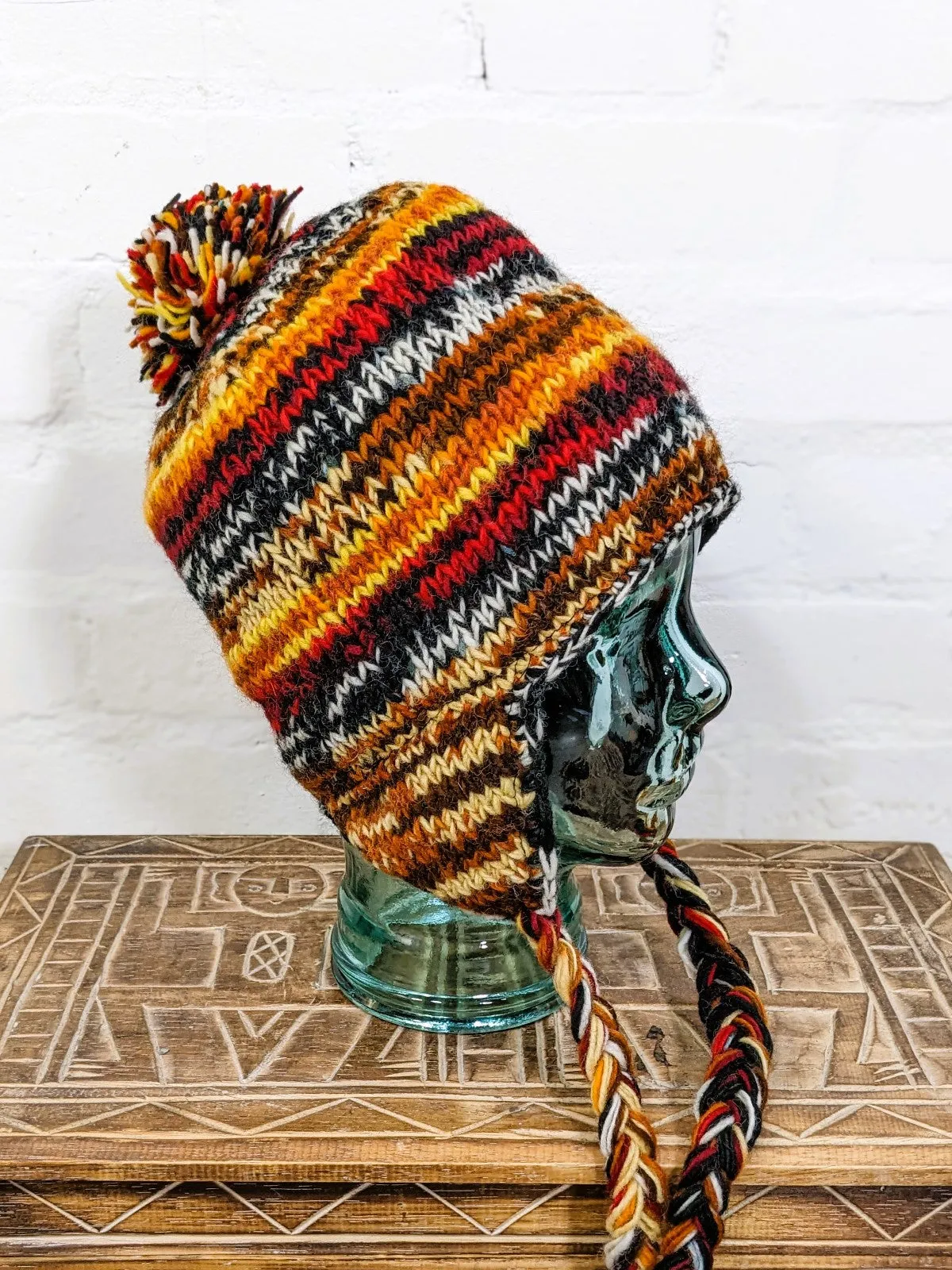 Wool Ear Flap Hat
