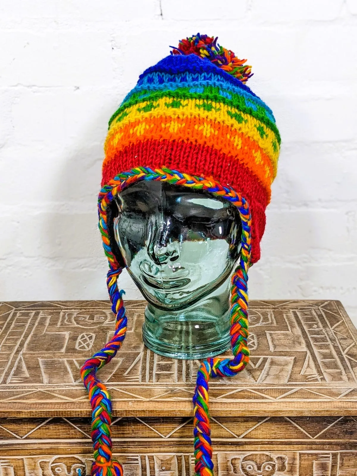 Wool Ear Flap Hat