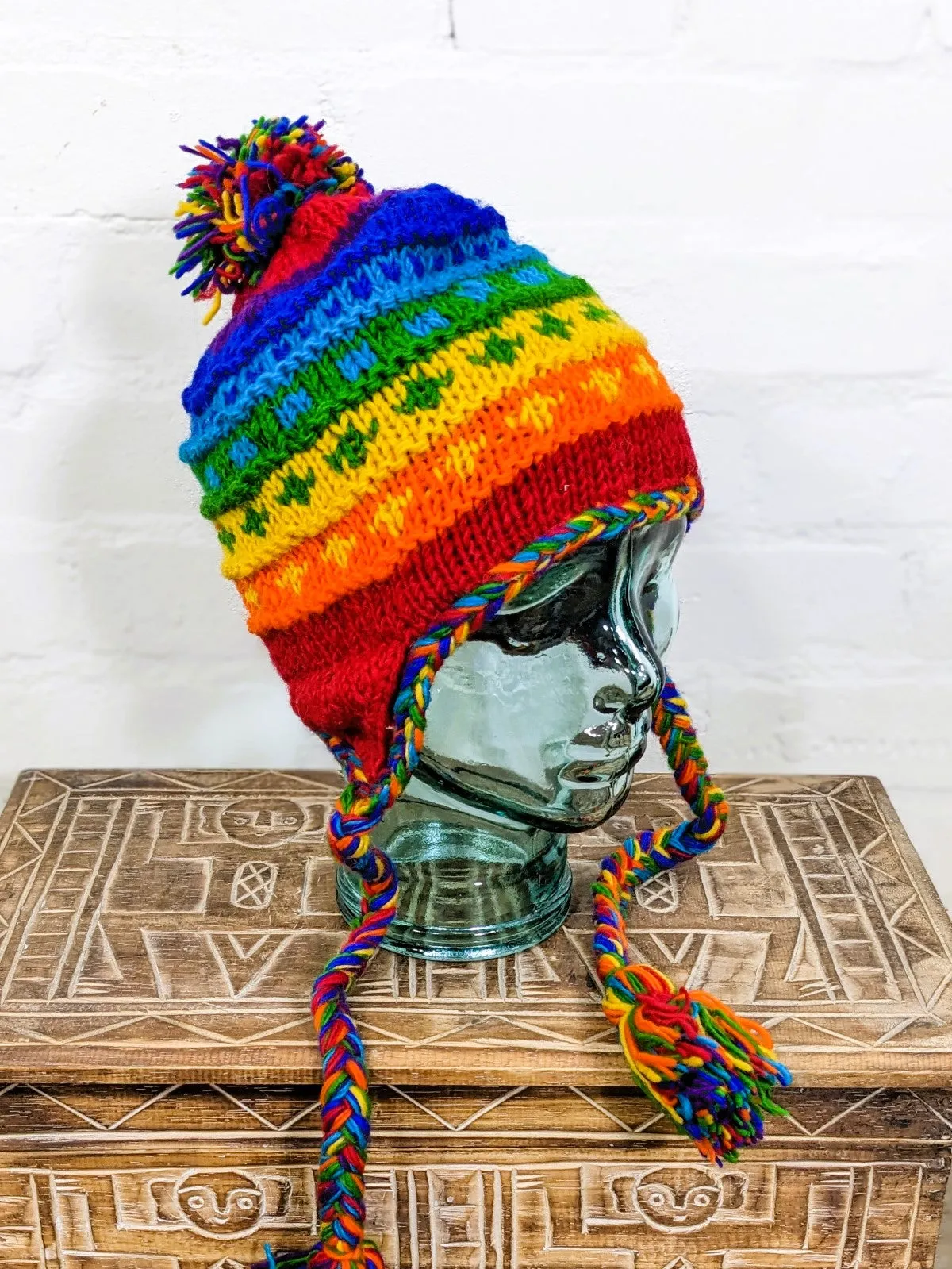Wool Ear Flap Hat
