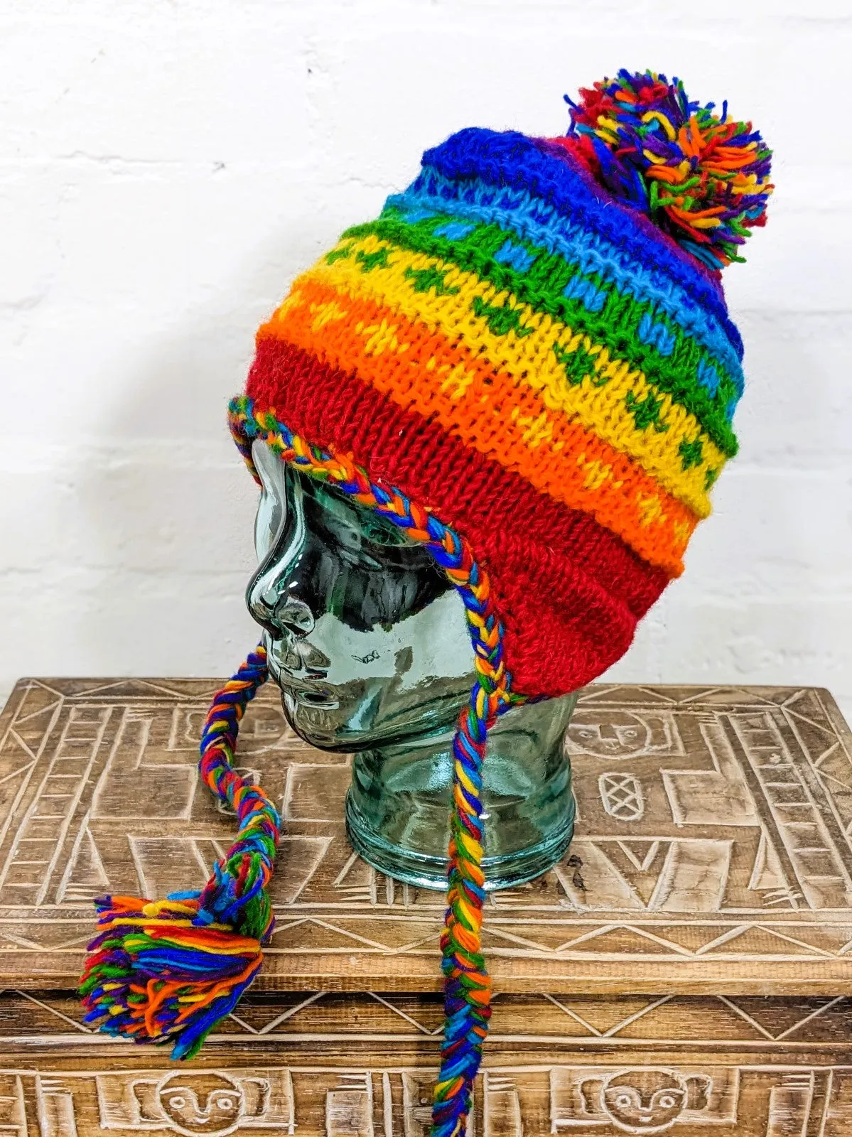 Wool Ear Flap Hat
