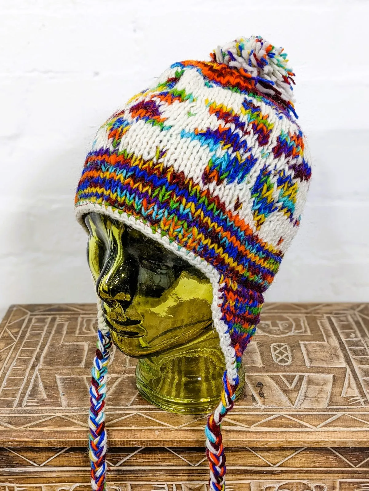 Wool Ear Flap Hat