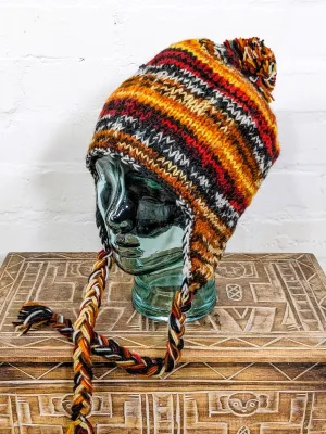 Wool Ear Flap Hat