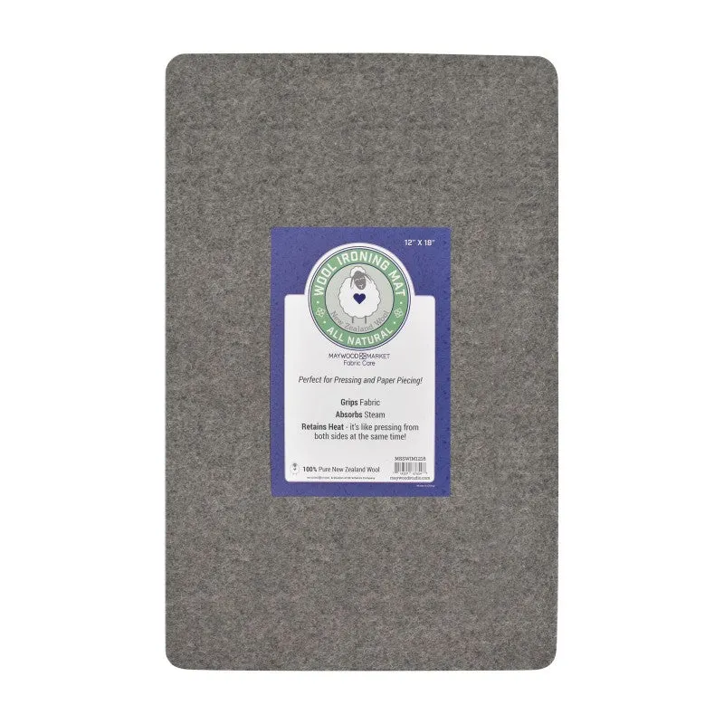 Wool Ironing Mat   12" x 18"  MSSWIM1218