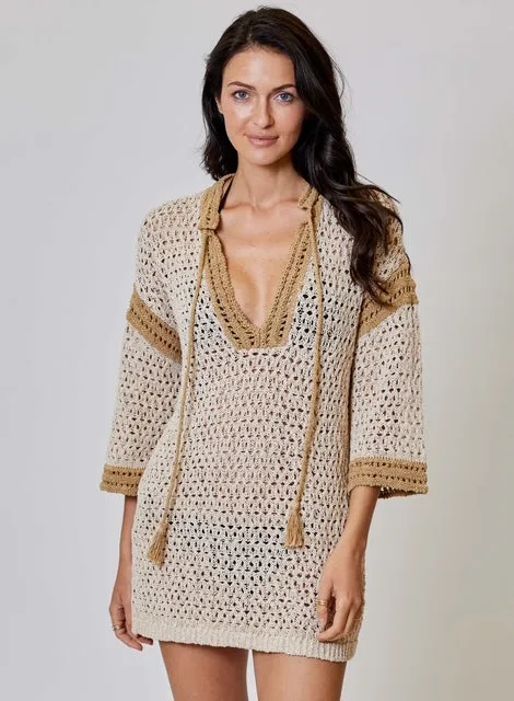Woven Coverup Tunic