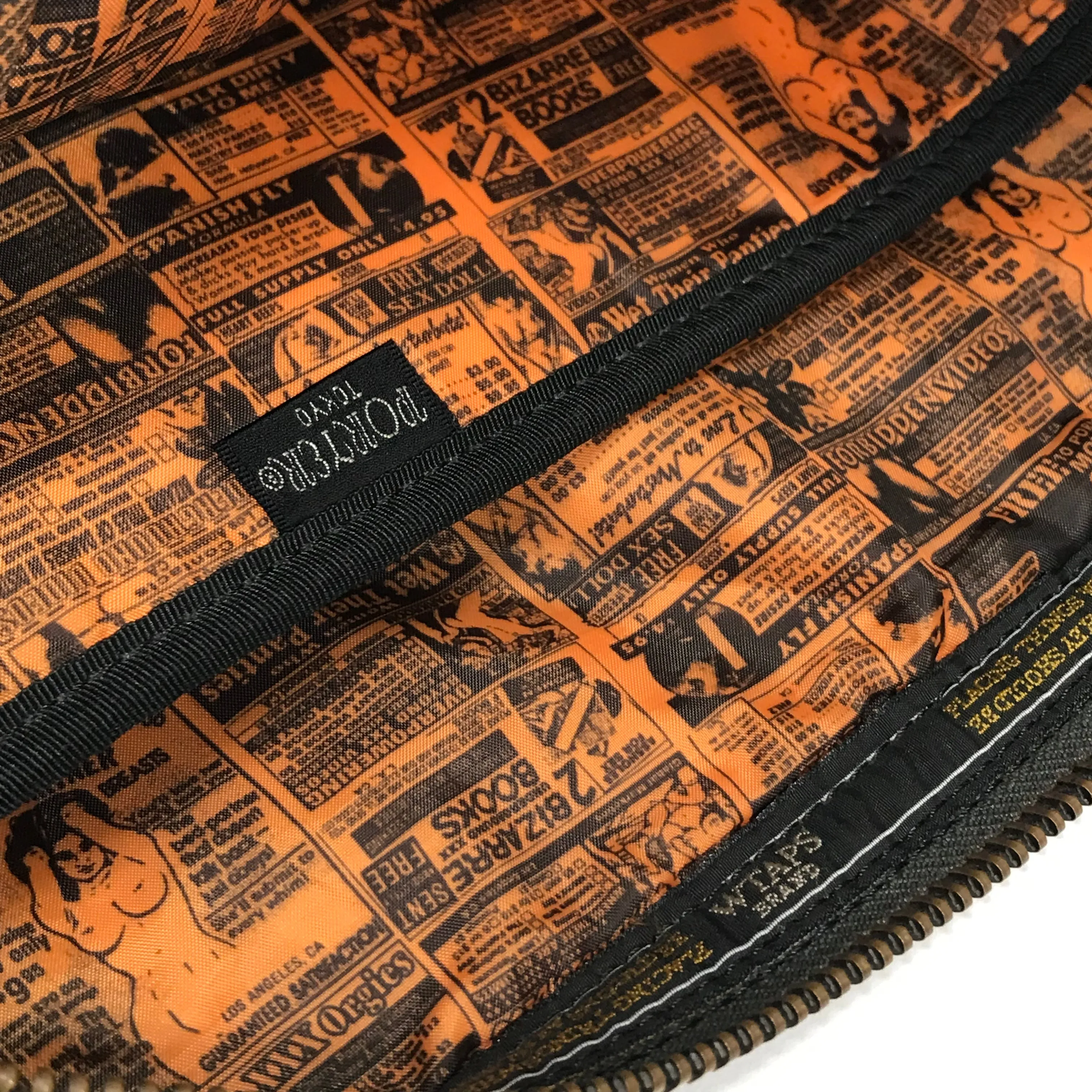 WTaps x Porter 08AW Postman Nylon / Leather Shoulder Bag