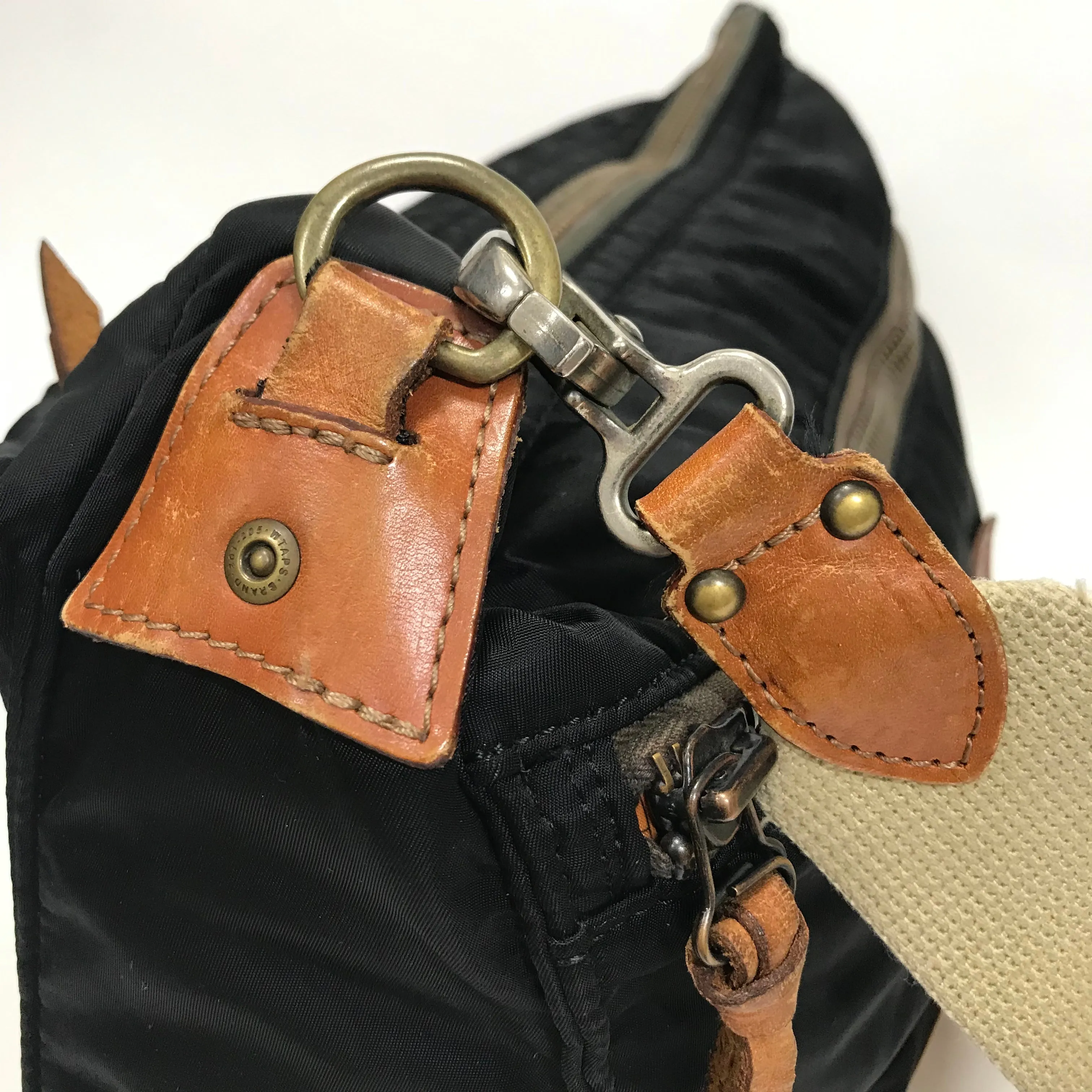 WTaps x Porter 08AW Postman Nylon / Leather Shoulder Bag