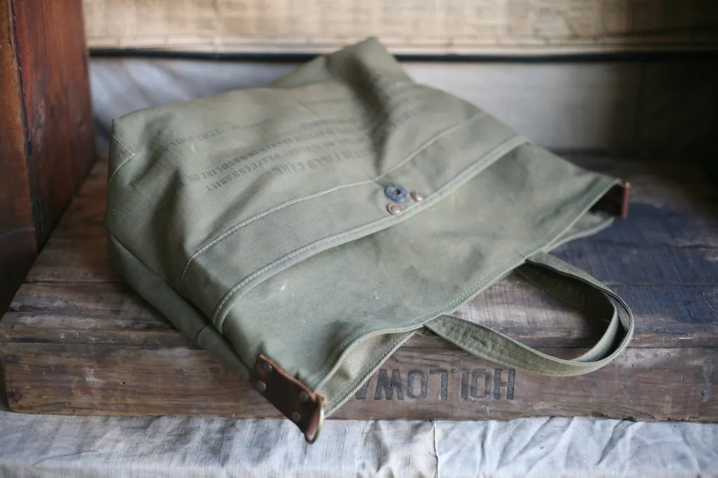 WWII era Canvas Carryall - SOLD