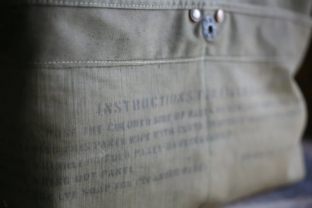 WWII era Canvas Carryall - SOLD