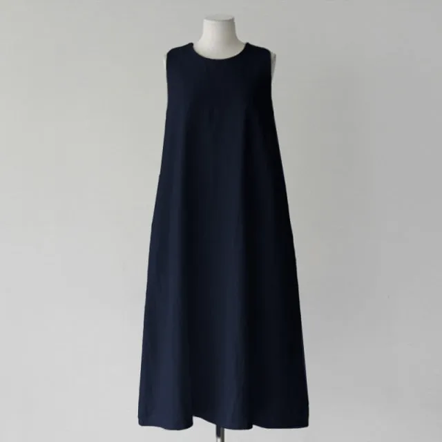 Zana White Cotton Dress
