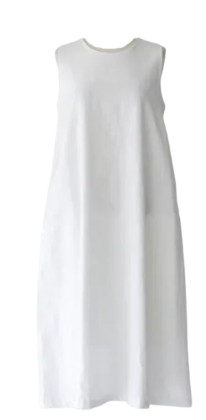 Zana White Cotton Dress