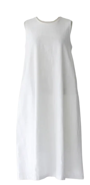 Zana White Cotton Dress
