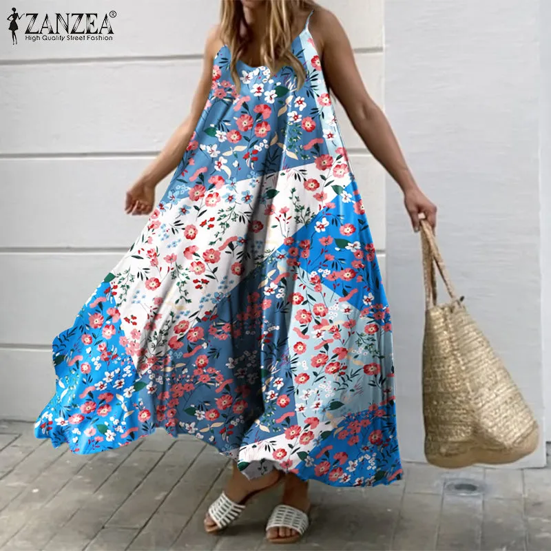 Zanzea Big Swing Holiday Beach Sundress
