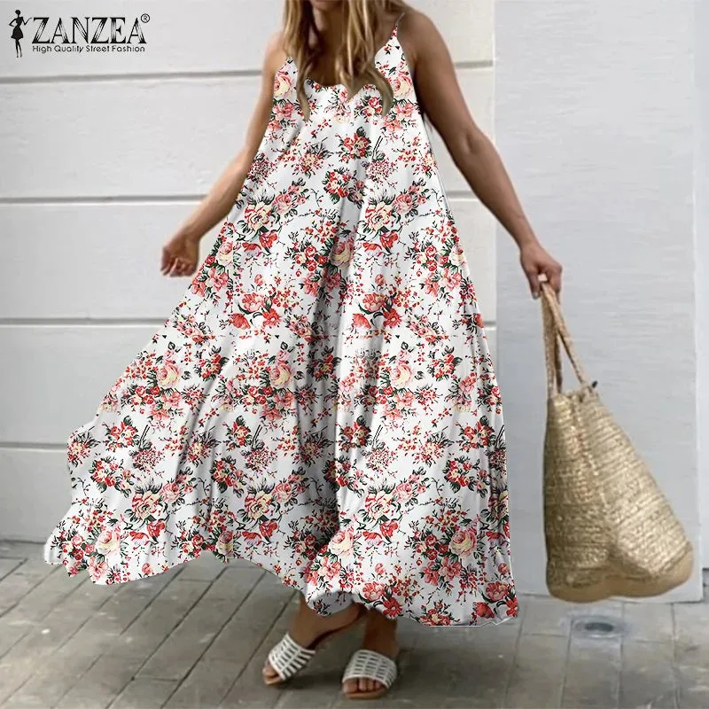 Zanzea Big Swing Holiday Beach Sundress