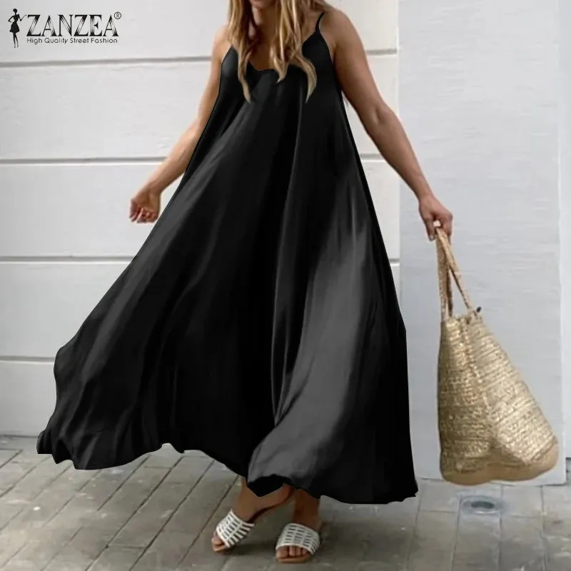 Zanzea Big Swing Holiday Beach Sundress