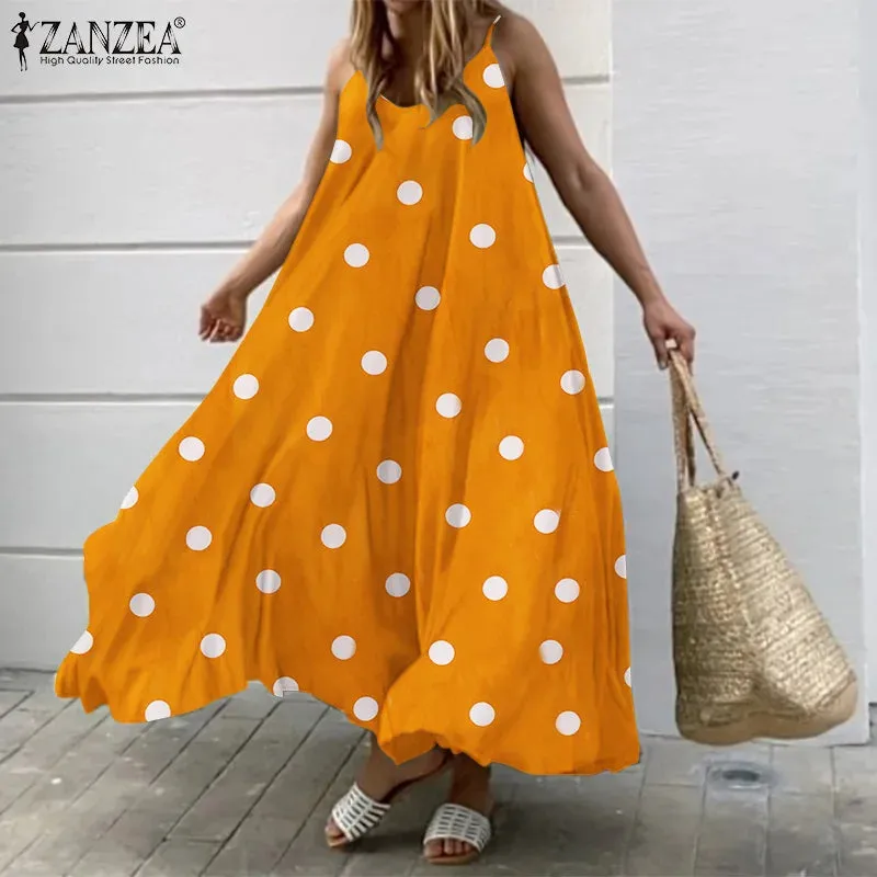Zanzea Big Swing Holiday Beach Sundress